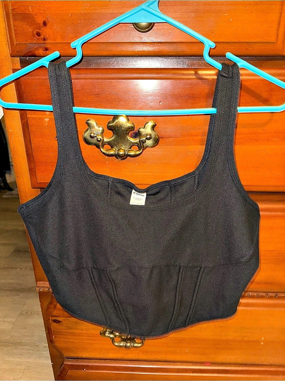 PINK Tank Top in Black Size XXL Like New